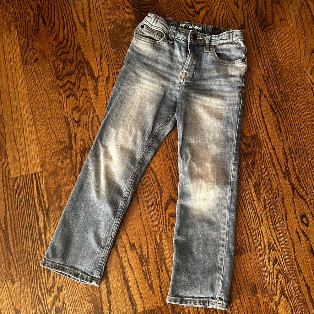 Size 7 Boys Adjustable Jeans